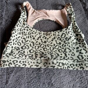 Zyia Leopard Print Sports Bra